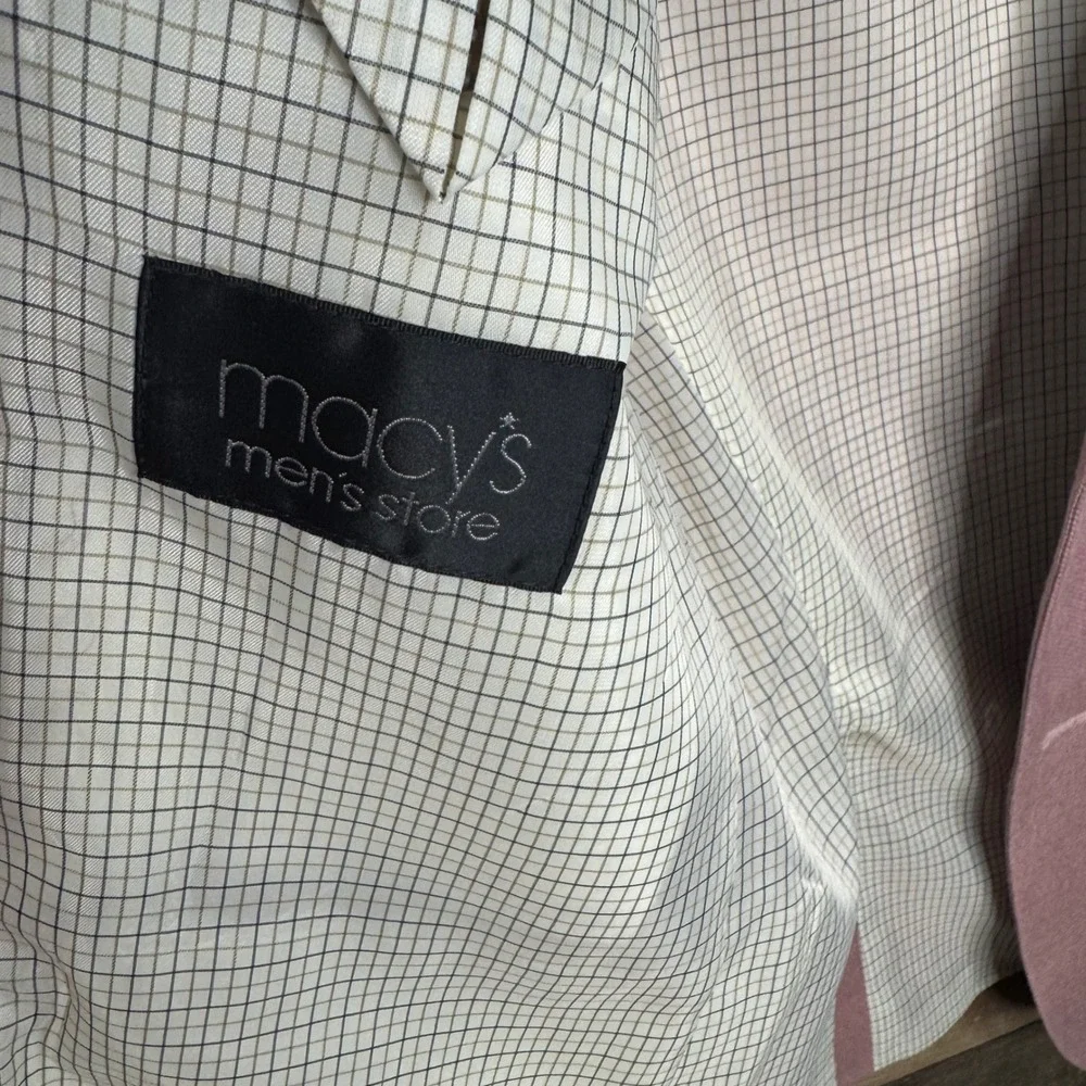 Lauren Ralph Lauren Mens Pink Linen Blend 2-Button Sport Coat Blazer 42L Macy's